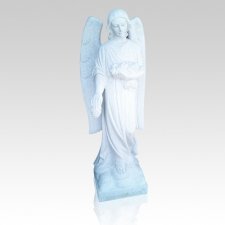 Flower Angel Granite Statue VII