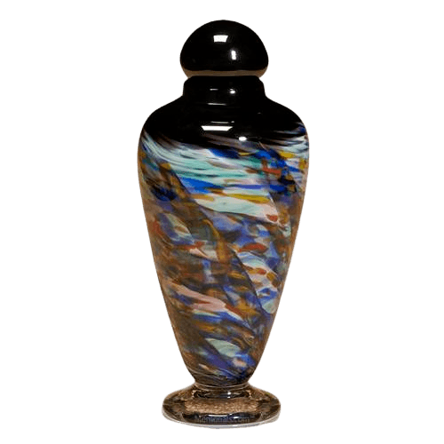 Fluidity Glass Cremation Urn