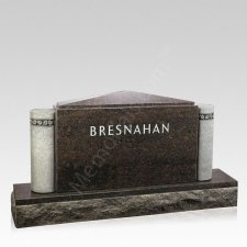 Forever Ivy Companion Granite Headstone