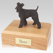 Fox Terrier Bronze Dog Urns