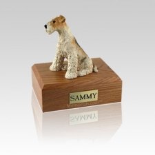 Fox Terrier Small Dog Urn