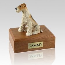 Fox Terrier X Large Dog Urn