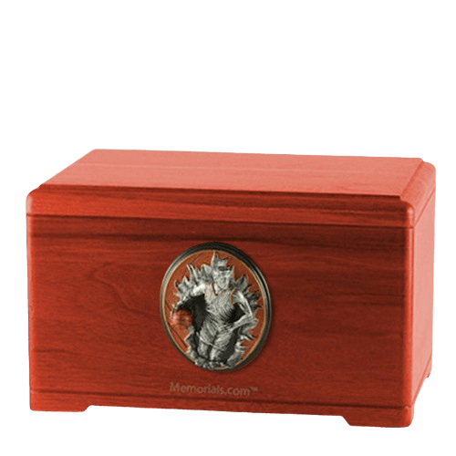 Free Throw Cherry Cremation Urn