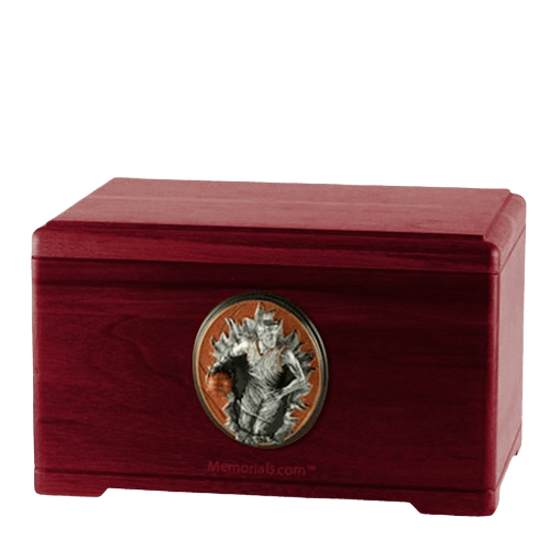 Free Throw Rosewood Cremation Urn