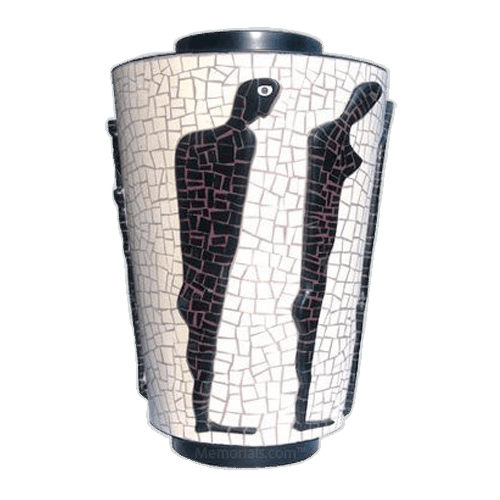 Friends Mosaic Cremation Urn