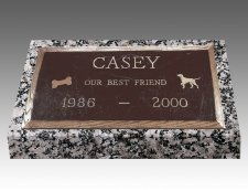 Rectangle Pet Headstones