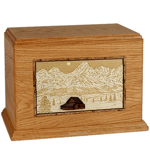 Grand Tetons  Mahogany Companion Urn