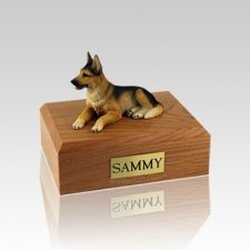 German Shepherd Small Dog Urn