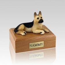 German Shepherd Tan Medium Dog Urn