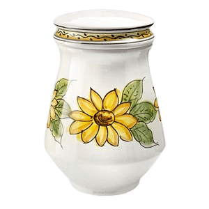 Girasol Small Ceramic Cremation Urn