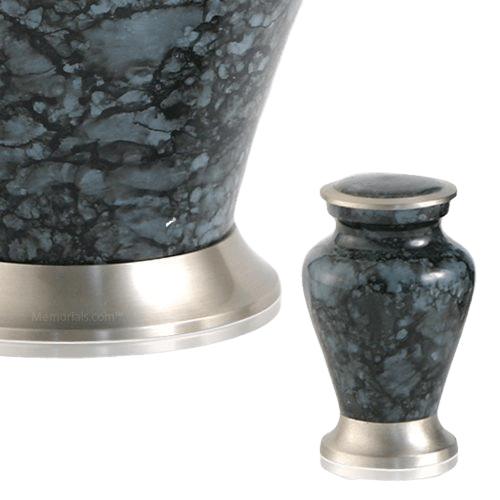 Glenwood Gray Marble Keepsake Cremation Urn