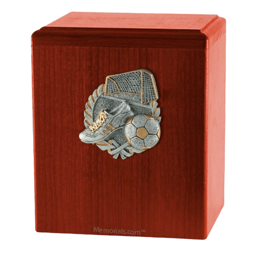 Goal Cherry Cremation Urn