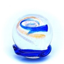 Gold & Ocean Blue Galaxy Memory Glass Keepsakes