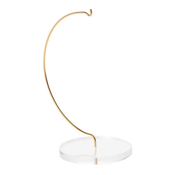 Gold & Round Large Pendant Stand