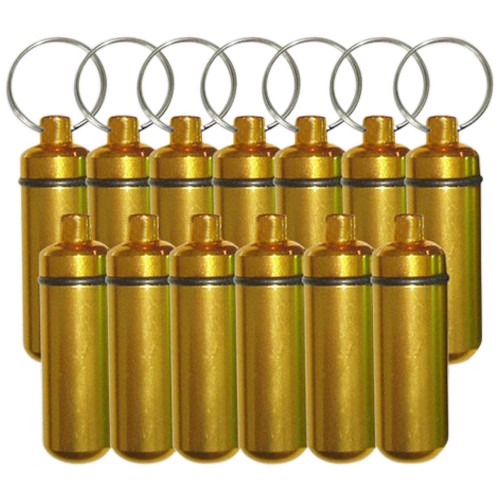 Gold Cremation Discount Keychains