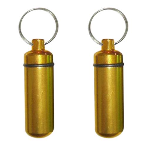 Gold Cremation Keychains