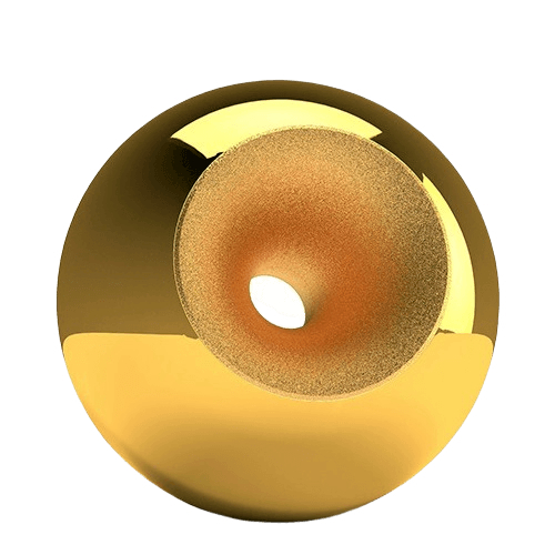 Gold Modern Orb Cremation Urns