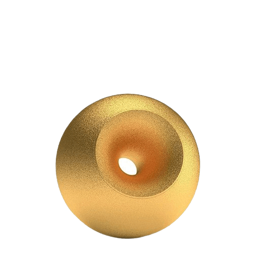 Gold Sand Orb Small Urn