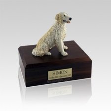 Golden Retreiver Blonde Medium Dog Urn