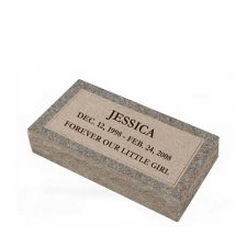 Grace Medium Granite Pet Grave Marker