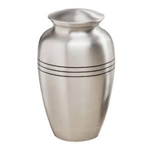 Grecian Silver Keepsake Urn