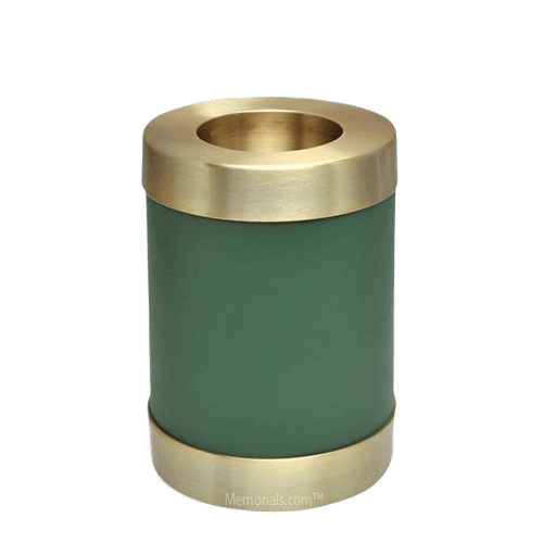 Green Child Candle Small Cremation Urn