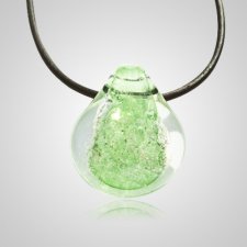 Green Memory Glass Pendants