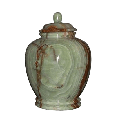 Green Onyx Small Child Urn