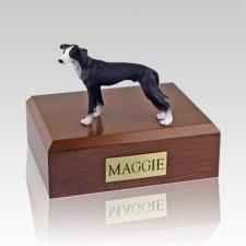 Greyhound Black X Large Dog Urn