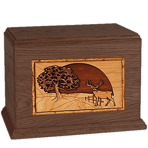 Heartland Deer Walnut Companion Urn