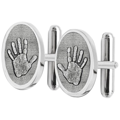 Handprint Cuff Links