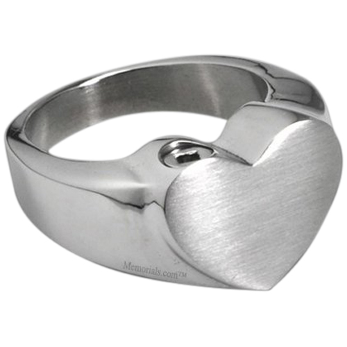 Heart Cremation Ring