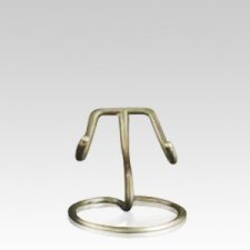 Silver Heart Keepsake Stand