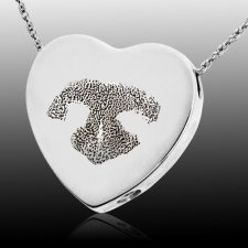 Heart Nose Print Cremation Keepsakes