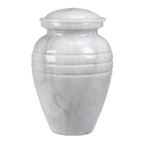 Hera White Marble Cremation Urns