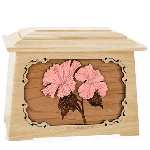 Hibiscus Maple Aristocrat Cremation Urn