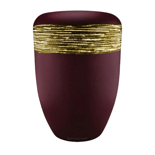 Weaved Gold Biodegradable Urn