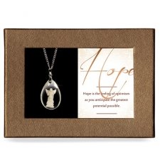 Hope Gift Boxed Angel Pendant