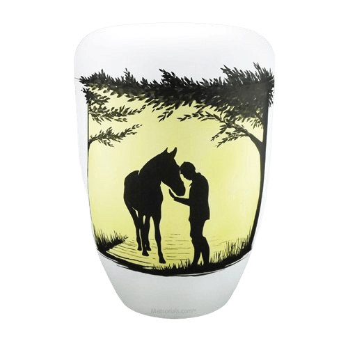 Horse Biodegradable Urn