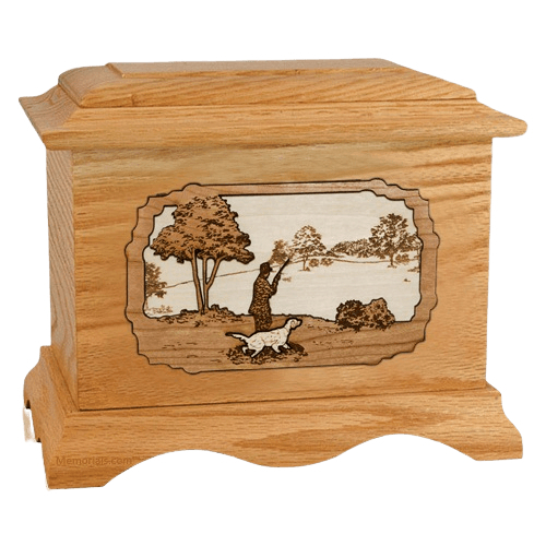 Hunter Oak Cremation Urn