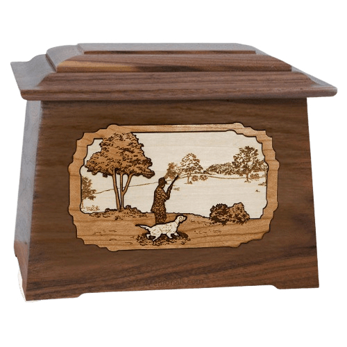 Hunter Walnut Aristocrat Cremation Urn