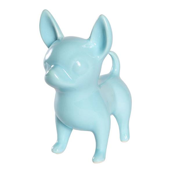 Standing Chihuahua Glossy Cremation Urn