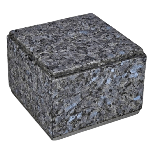 Immensita Silver Blue Pearl Granite Urn