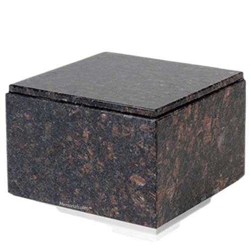 Immensita Silver Tan Brown Granite Urn