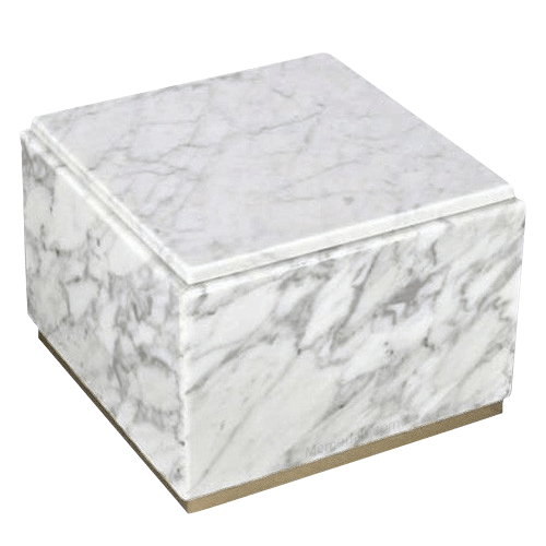 Immensita Bianco Marble Urn