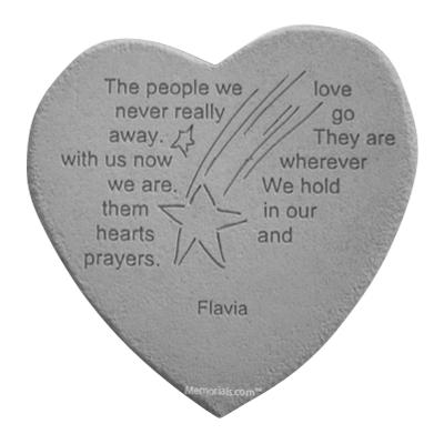 In Our Prayers Heart Stone