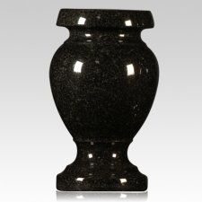 India Black Granite Vase