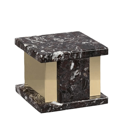 Infinita Rosso Levanto Marble Medium Urn