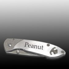 Infinity Pet Nose Print Pocket Knife