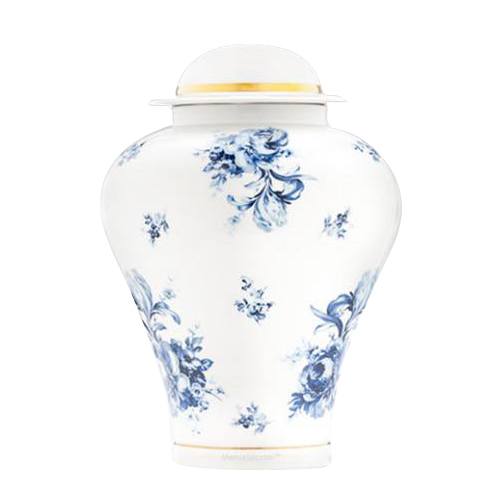 Iris Porcelain Cremation Urn